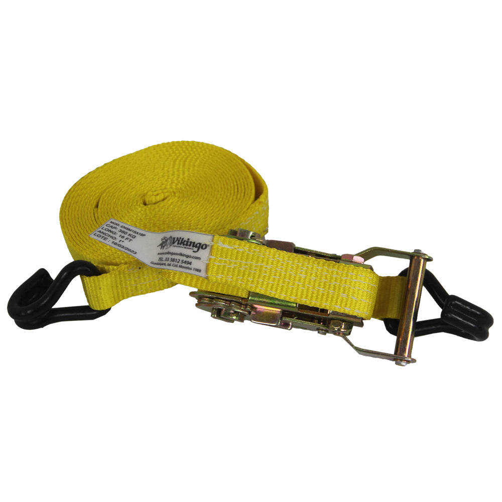 ENSAMBLE C/MATRACA GANCHO DE ALAMBRE 1"" X 16 FT CLT 380 KG