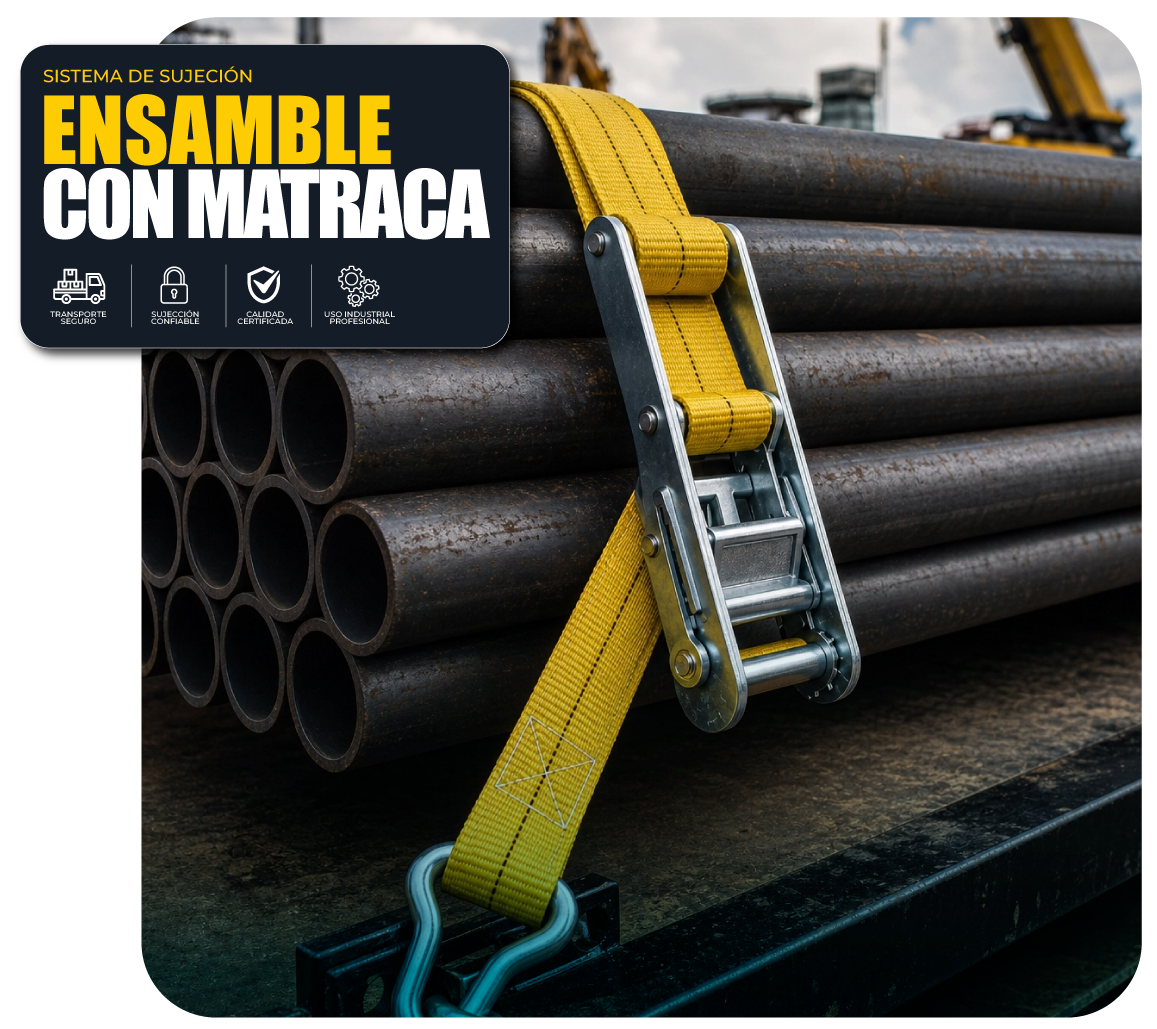 Ensamble con matraca
